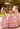 Floral Printed Tiered Tulle Ball Gown with Tied Straps Morilee