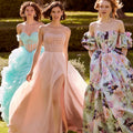 Crystal Beaded Glitter Tulle Draped A-Line Morilee