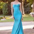Silky Jersey Fit and Flare with Corset Bodice Morilee