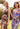 Contrasting Three Dimensional Floral Fit and Flare Morilee