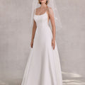 Elbow Length Tulle Veil with Scattered Satin Bows Morilee