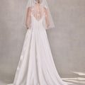 Elbow Length Tulle Veil with Scattered Satin Bows Morilee