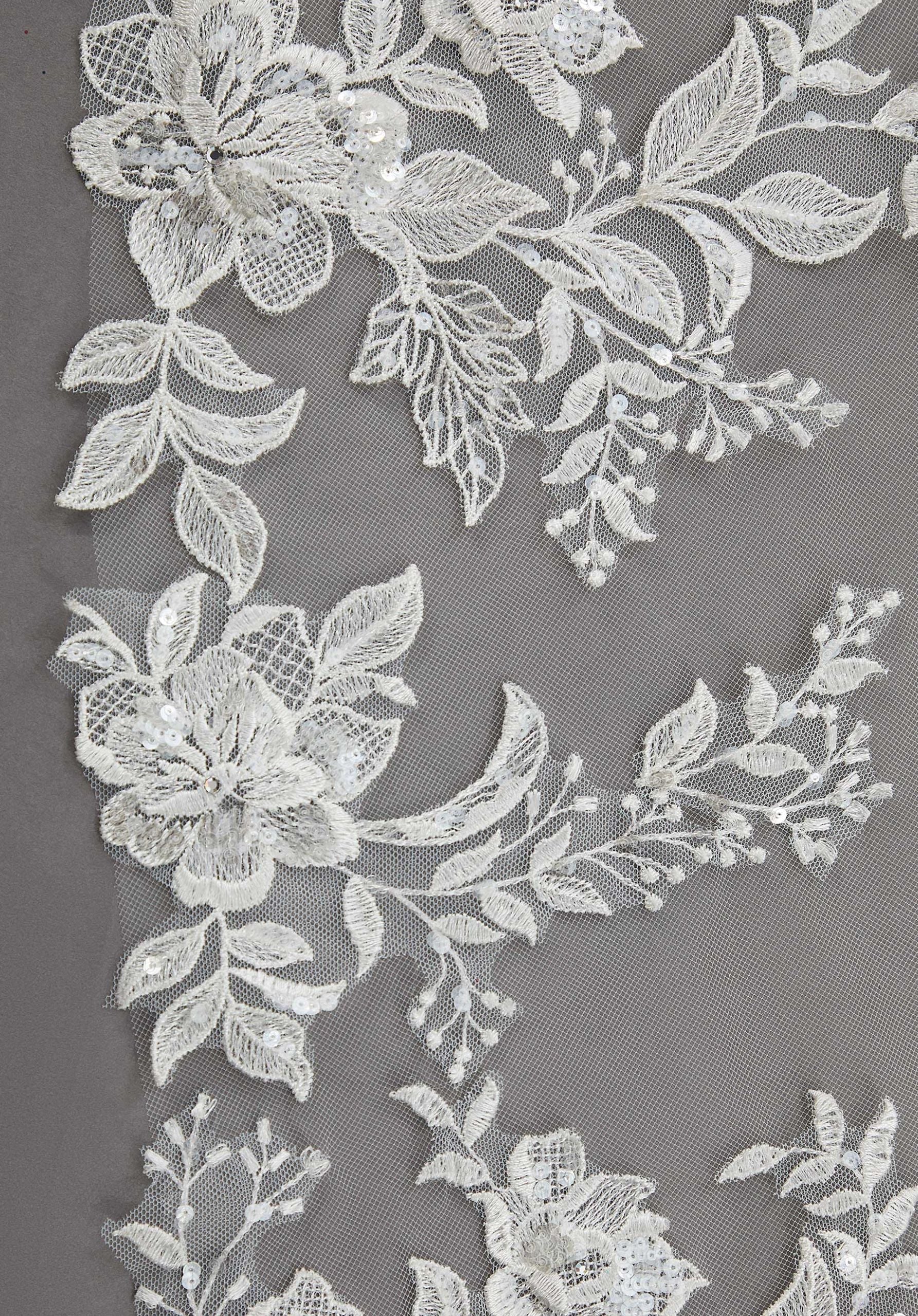 Lace Cathedral Length Veil Madeline Gardner